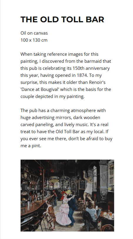 Contact form screenshot